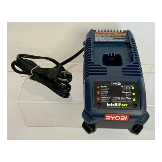 Ryobi P115 ONE+ Intelliport 18v NiCd Power Tool Battery Charger ~ Tested image {2}