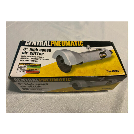 Central Pneumatic 3" High Speed Air Cutter Item #60243 image {1}