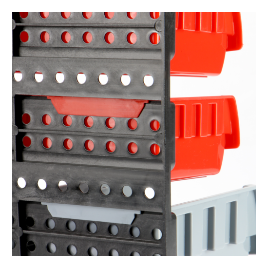 Wall Mounted Storage Bins & Backboards Tool Organiser Shed Shelving Pukkr image {9}