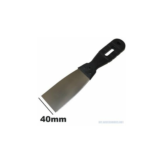 40mm Filling Knife Stainless Steel Paint Scraper Decorating Putty Spreading  image {1}