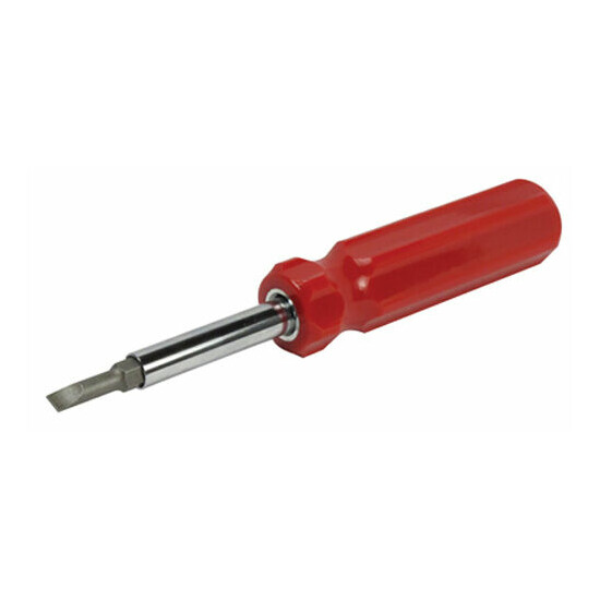 New 6 in 1 SCREWDRIVER = 1/4" & 5/16" Nut Setter + 2 PHILLIPS & 2 SLOTTED  image {1}