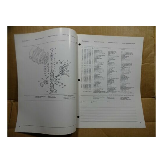 Stihl RE 102 104 106 K Pressure Washer Parts Catalog List Manual 9/93 image {3}