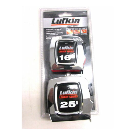 NEW! LUFKIN TOOLS 16' & 25' LEGACY SERIES TAPE MEASURES, L92516A image {1}