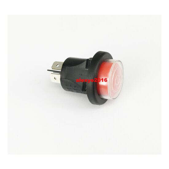 RLEIL RL5 T125/55 Momentary Pushbutton Switch Red Button with Waterproof Cover image {6}