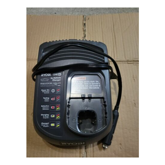 Ryobi P131 18V In-Vehicle Dual Chemistry Charger For Use With 12V DC Outlet Thumb {1}