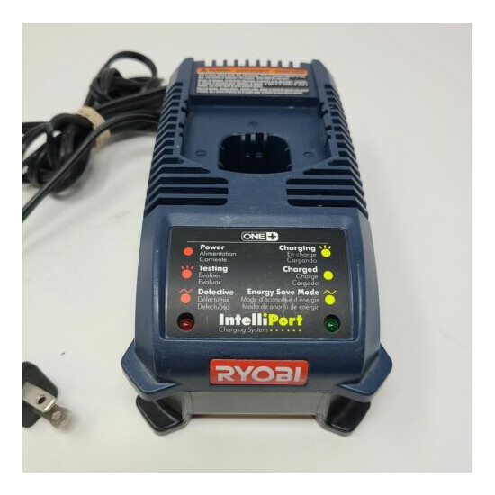 Ryobi P115 ONE+ Intelliport 18v NiCd Power Tool Battery Charger 140153004 DS1117 image {1}