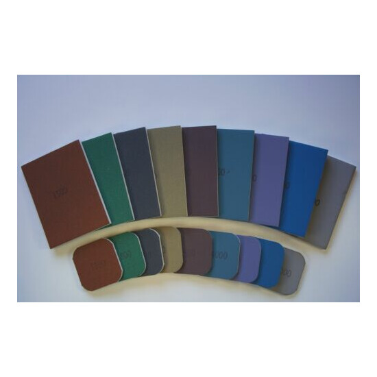 Micro-Mesh Abrasive, schleifpads, 1500-12000, 2x2", 3x4", * Choose your Size/Type *  image {1}
