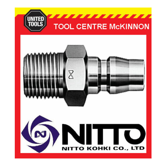 GENUINE NITTO JAPANESE MADE QUICK CUPLA AIR FITTINGS & CLAMPS- 1/4 3/8 & 1/2 BSP image {10}