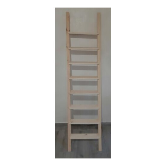 Scale Wooden Ladder for Loft, Bunk Bed Bedroom attic...  image {2}