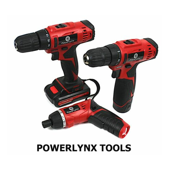 Electric 3.6V Lithium Ion Cordless USB Rechargeable Screwdriver Drill Torch Set image {7}