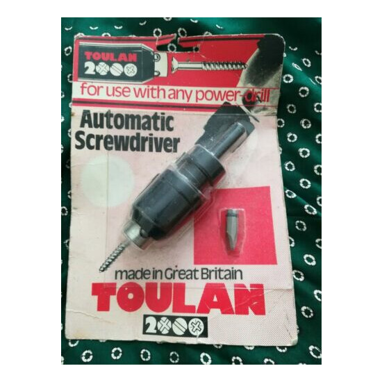 TOULAN 200 AUTOMATIC SCREWDRIVER - FOR USE WITH A POWER DRILL image {1}