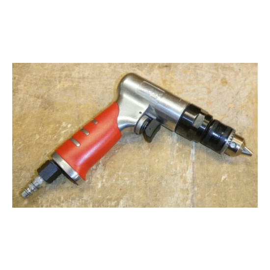 LIGHT USE - JTC Tools Pneumatic Drill 3/8" Nice Used Condition FREE SHIP t01 image {1}