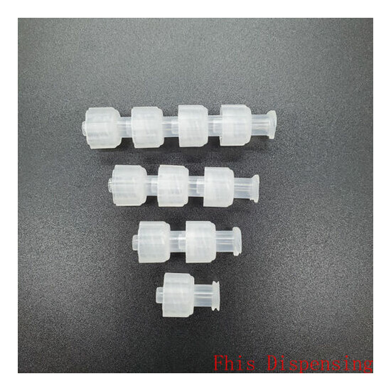Dispensing Cylinder Luer Lock Joint Rotary Needle Dispenser Extension Adapter image {8}