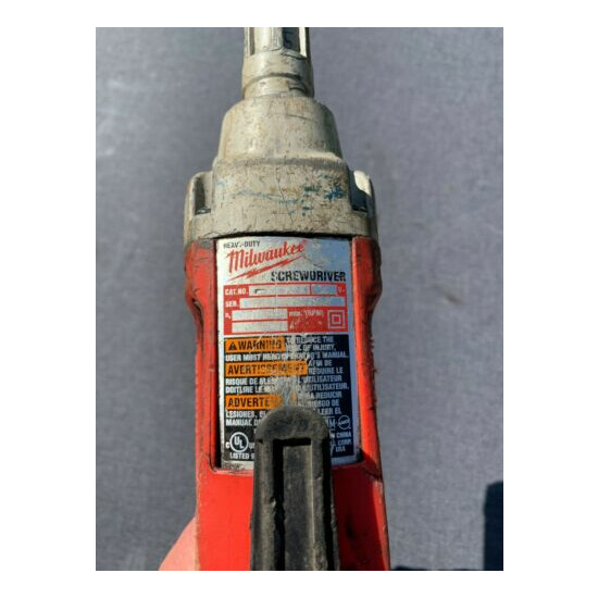 Milwaukee 6790-20 Corded Self-Drill Fastener Screwdriver 6.5 Amp Tested/Working image {4}