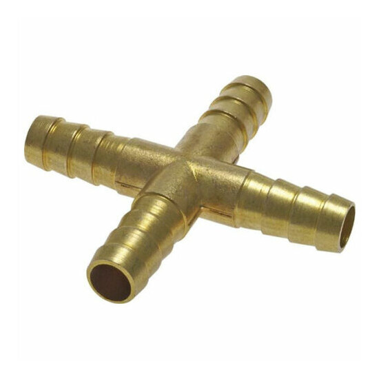 Hose Connector Brass Fitting Straight Elbow Tee Y-Piece K-Bar Trim  image {6}