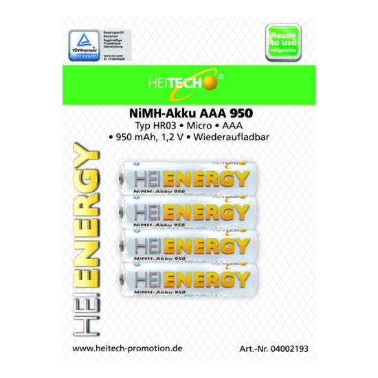 Heitech Battery AA AAA Battery 800mah 950mah 2000mah 2550mah AA Micro hr6 hr03  image {3}