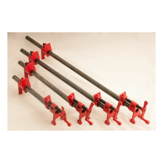 PIPE SASH CLAMP Bar 3/4 Wood gluing threaded tube steel IRON Carpentry Joinery image {3}