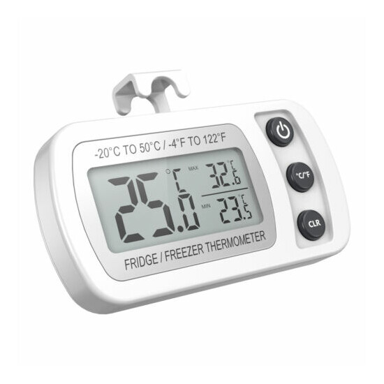 1pc Refrigerator Alarm Thermometer Digital Wireless Fridge Freezer&Temperature image {13}