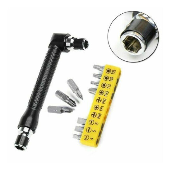 Tool mechanic screwdriver wrench offset right angle l shaped 10,8 x 3,5 cm  image {1}
