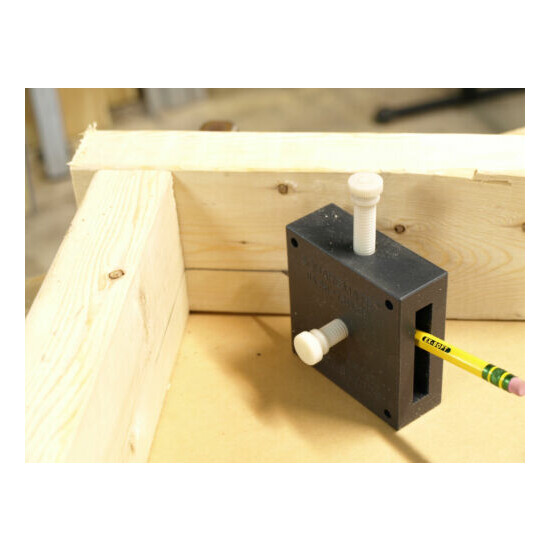 Multiple Framing Square Clamp Tool for Measuring and Marking. Set of two! image {12}