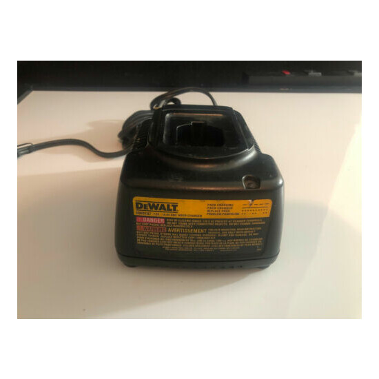 Dewalt DW9107 NiCd Battery Hour Charger for 9.6v 12v 14.4v Batteries Black OEM f image {1}