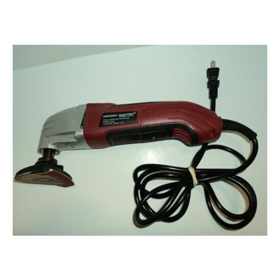 Chicago Electric Multi-Function Oscillating Power Tool Cutting Sanding Scraping image {3}