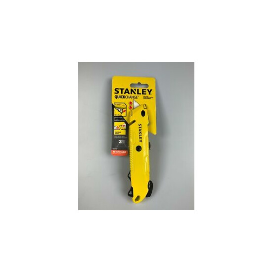 Stanley QuickChange Utility Knife Razor Blade 10-499W BRAND NEW FREE SHIPPING image {1}