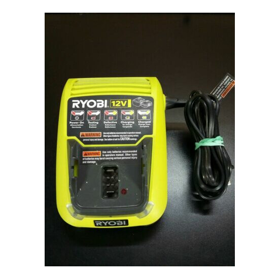 Ryobi C120D 12 Volt Output Class 2 Lithium Ion Battery Charger - Genuine OEM image {1}