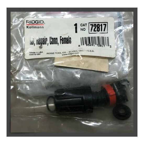 72817 Replacement Female Connector Assembly Ridgid Seesnake VIE image {4}