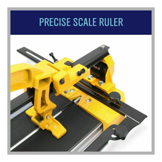 600mm Manual Tile Cutter Laser Guide Home Pro Tile Cutting Machine Heavy Duty image {4}