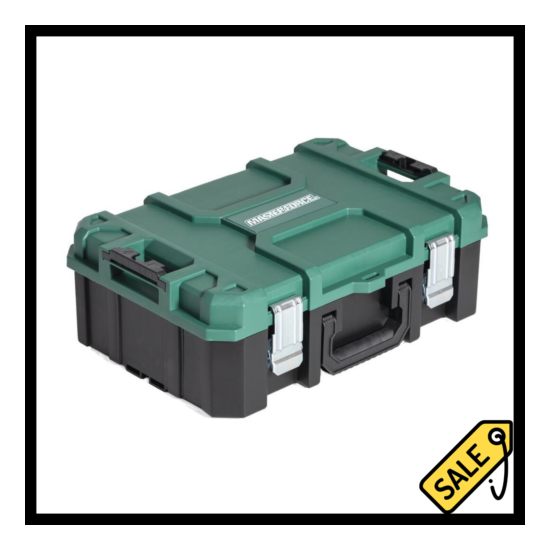 Portable 21" Suitcase Tool Box Organizer Equipment Storage Modular Tools Boxes image {2}