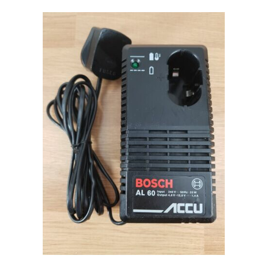 BOSCH AL60 Battery Fast Charger 4.8v To 12V 33W 1.4A Genuine Tested And Working image {1}