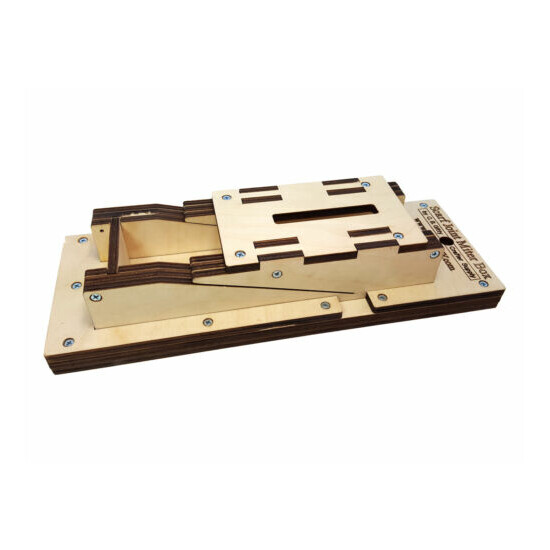 Laser-cut Scarf Joint Miter Box Kit - For Perfectly Cut Scarf Joints by Hand! image {1}