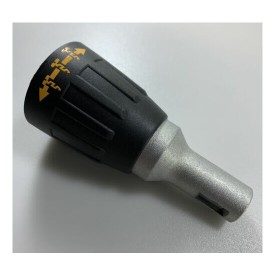 dewalt dw272 drywall screwdriver nosepiece aluminum image {1}