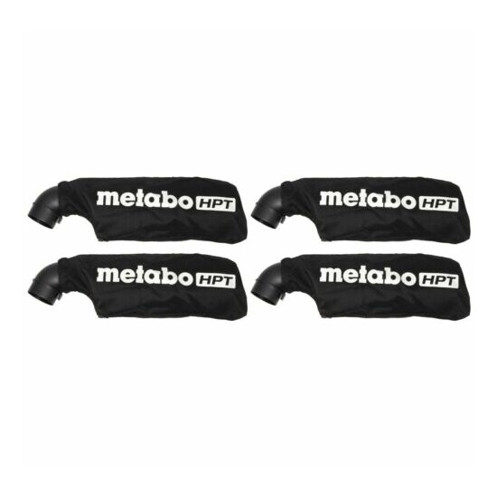 Metabo HPT/Hitachi 373694 Dust Bag Replacement Tool Part for C10FSHC (4-Pack) image {1}