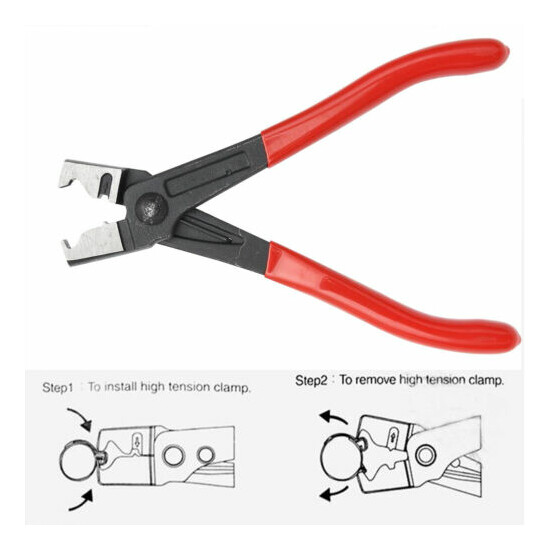 Hose Pliers Collar Angle Clip Drive Clamp Shafts AU Click R Type Swivel image {8}