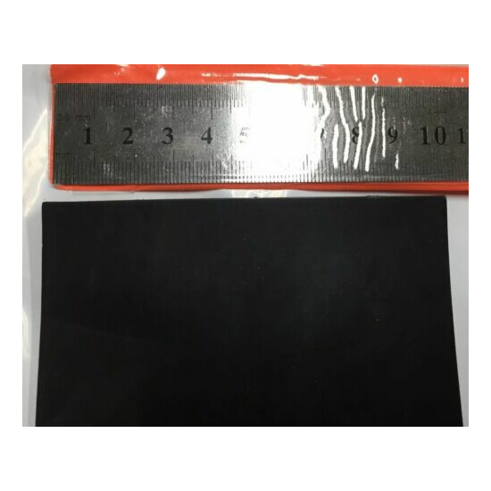 Nitrile NBR Rubber Sheet, size: 100 mm x 100 mm x 1.5 mm Gasket Material Oil  image {2}