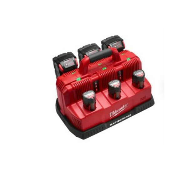 Milwaukee 48-59-1807 M18 and M12 Rapid Charge Station (BATTERIES NOT INCLUDED) image {1}