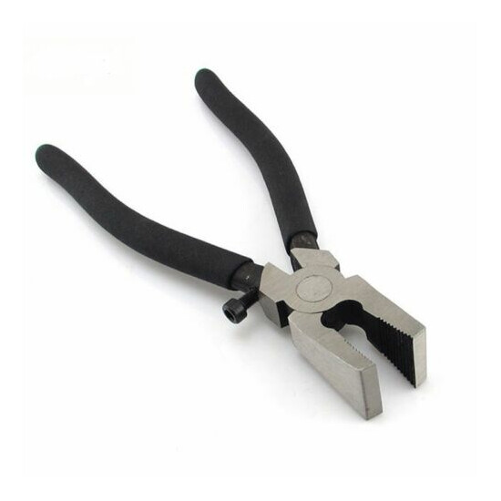 Glass Breaking Pliers With Flat Nozzle for Glass Stained Glass Mosaics Pendiing  image {1}
