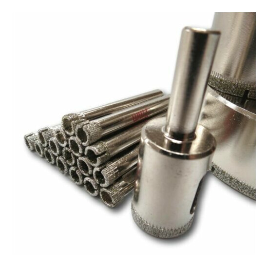 Tile Cutter Diamond Drill Bit 3 to 100mm Hole Saw Ceramic Porcelain Marble Glass image {2}