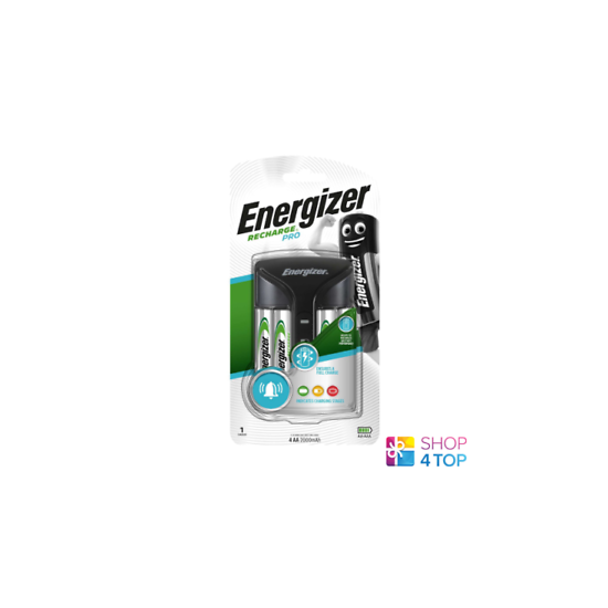 Energizer ACCU Recharge Pro Charger for AAA AA & 4 AA Batteries 2000mah NEW  image {1}