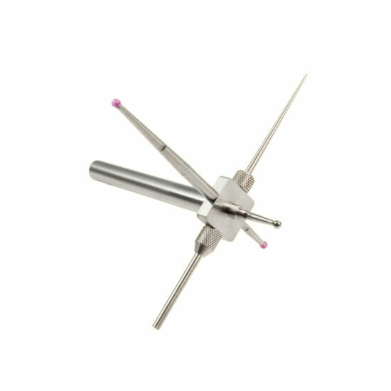 Height Gauge Probe Extension Holder 6mm Shank TESA 00760096 With 5 Contact Point image {1}