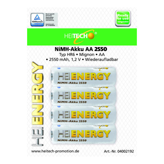 Heitech Battery AA AAA Battery 800mah 950mah 2000mah 2550mah AA Micro hr6 hr03  image {5}
