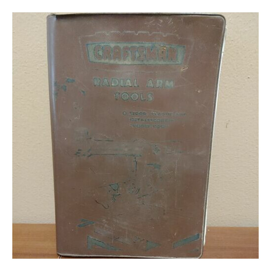 Craftsman Sears Roebuck Radial Arm Tools Book Manual Illustrated 9-2955 - 1961 image {1}
