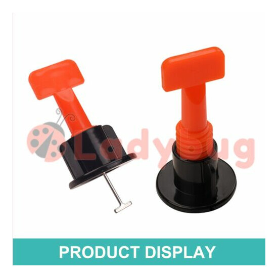 Tile Leveling System Clips Levelling Spacer Tiling Tool Floor Wall Wrench image {4}