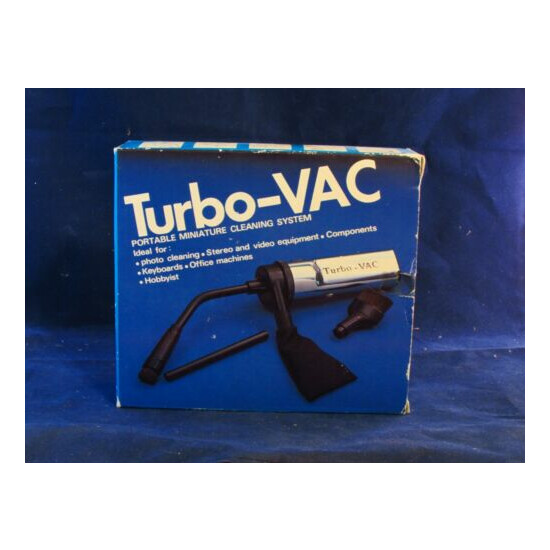 Turbo-Vac Portable Miniature Cleaning System image {1}