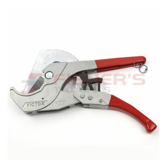 Victor Professional Ratchet PVC Pipe Cutters 2" Capacity image {1}