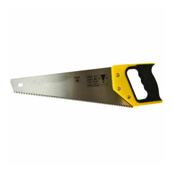 14'' (350mm) Professional Toolbox Blade 7TPI Saw Comfort Grip Hanging Hole TE888 image {1}