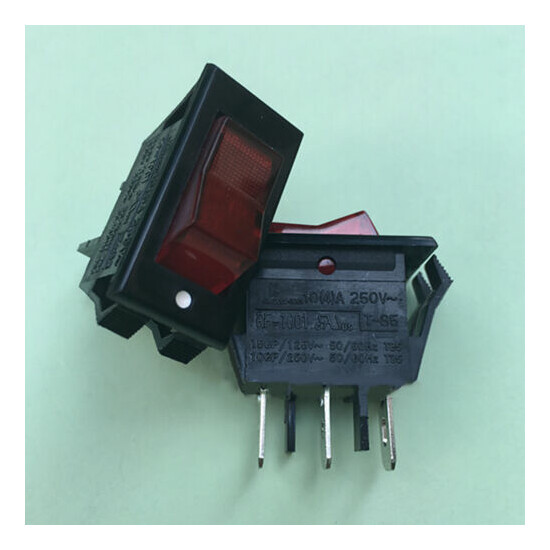 For RONG FENG RF-1001 Rocker Switch 3 Pins 2 Positions Replacement Spare part image {1}