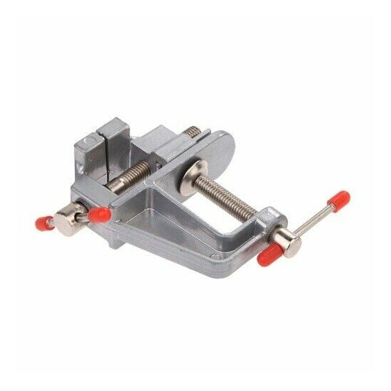 Mini Vice Clamp Table Clamp Workbench Desk Small Craft Hobby Model Maker Tool image {4}